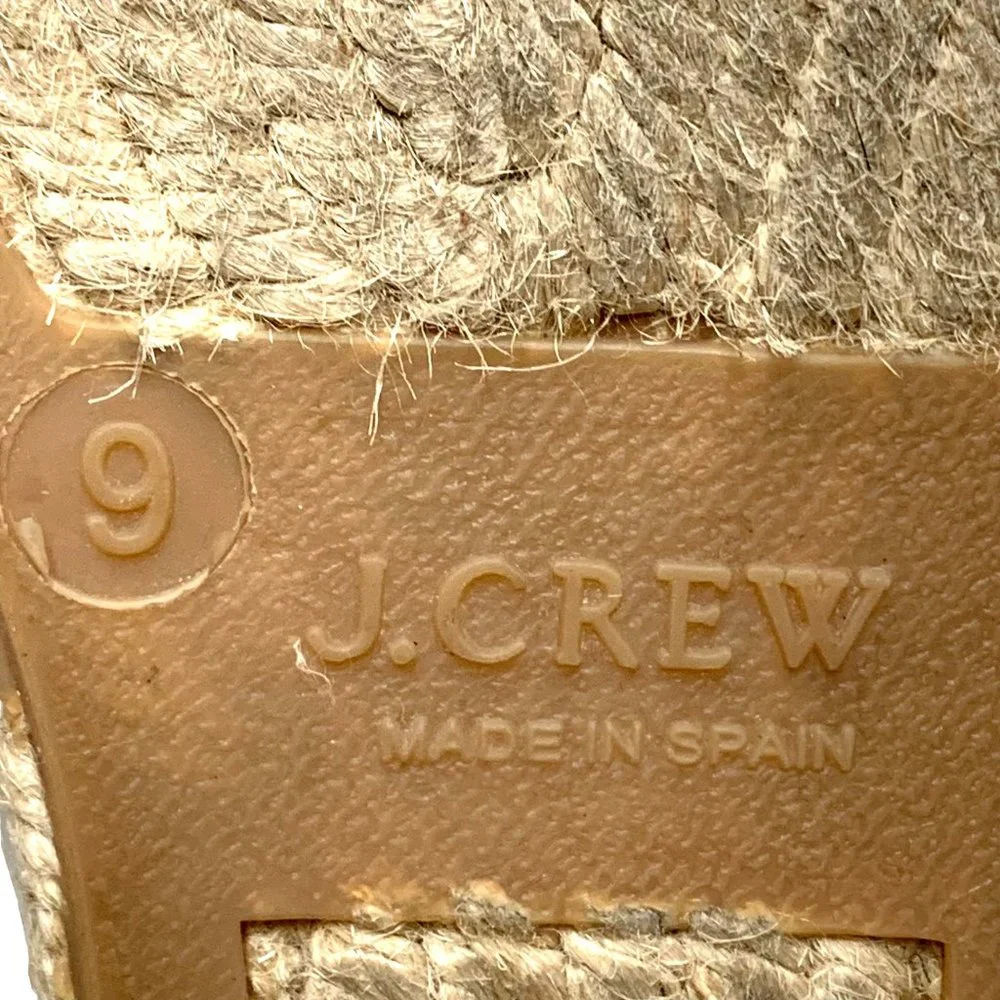 J. Crew crew espadrille